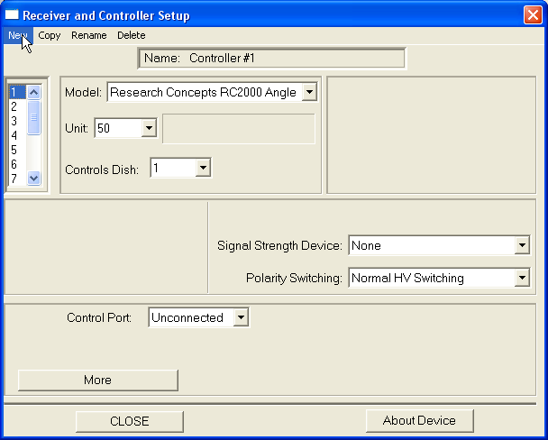 Receivers and Controllers