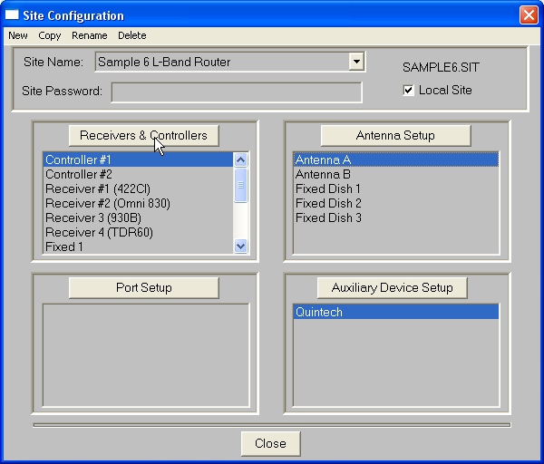 Site Configuration